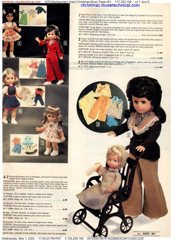 1979 Montgomery Ward Christmas Book, Page 461