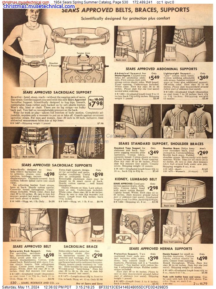 1954 Sears Spring Summer Catalog, Page 530