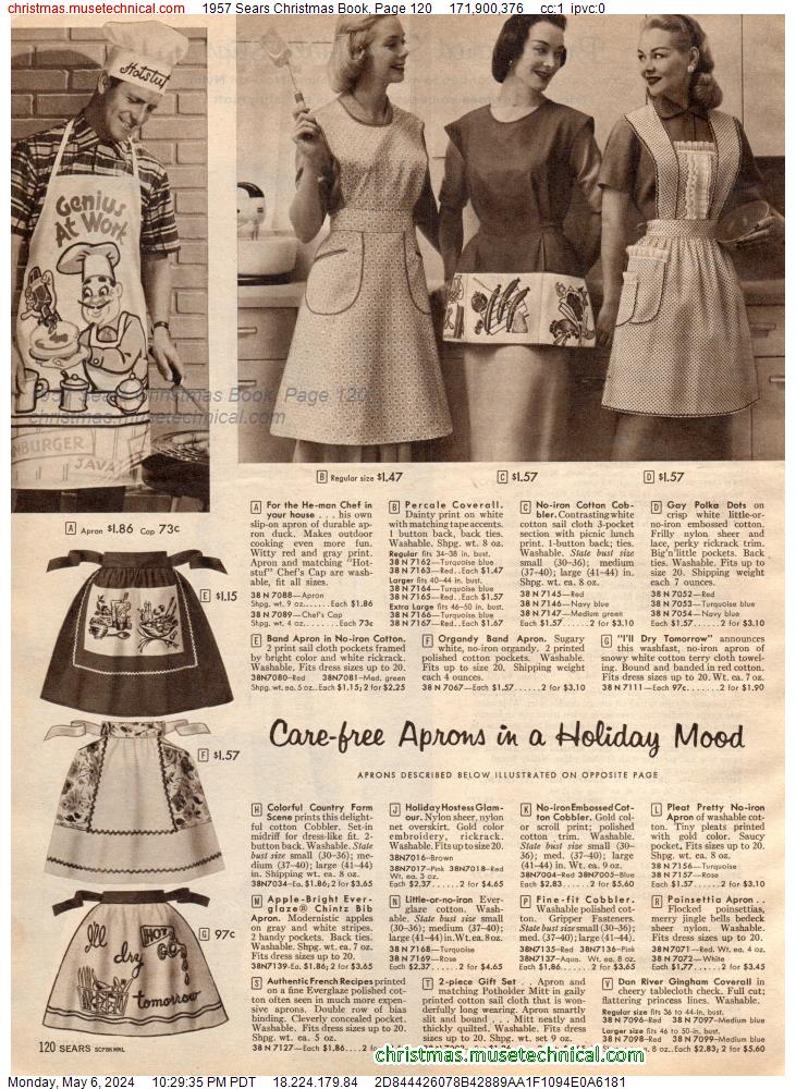 1957 Sears Christmas Book, Page 120