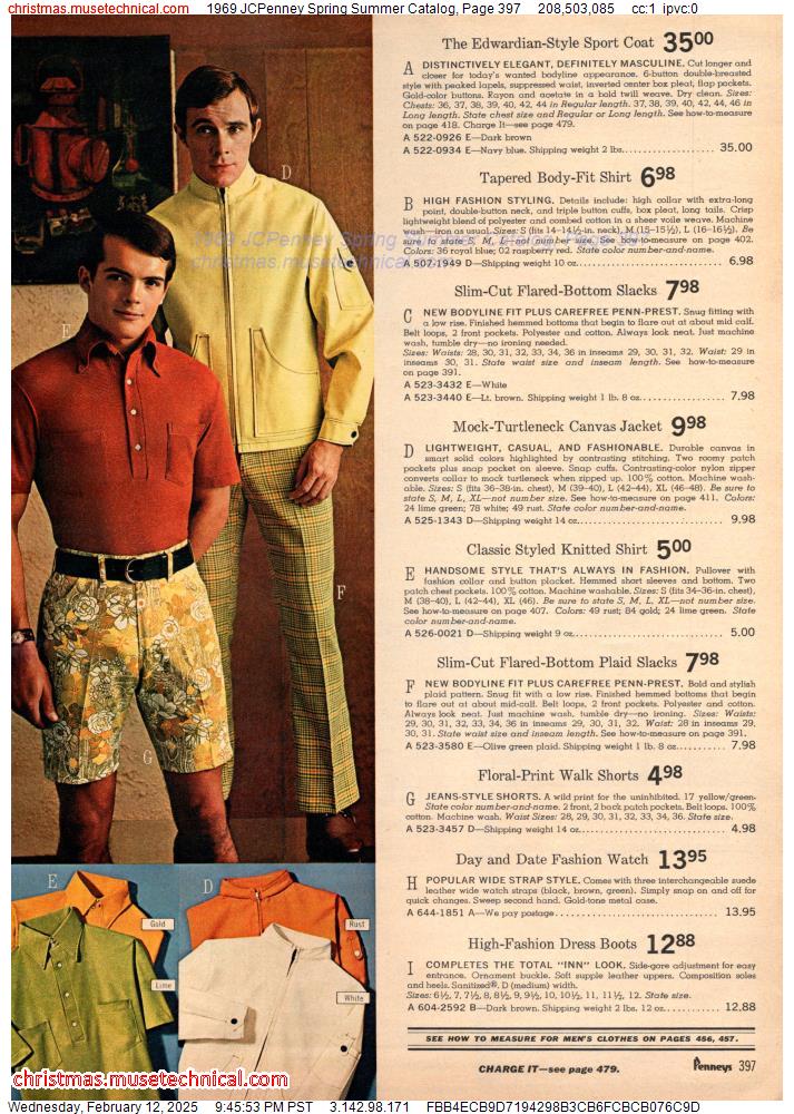 1969 JCPenney Spring Summer Catalog, Page 397