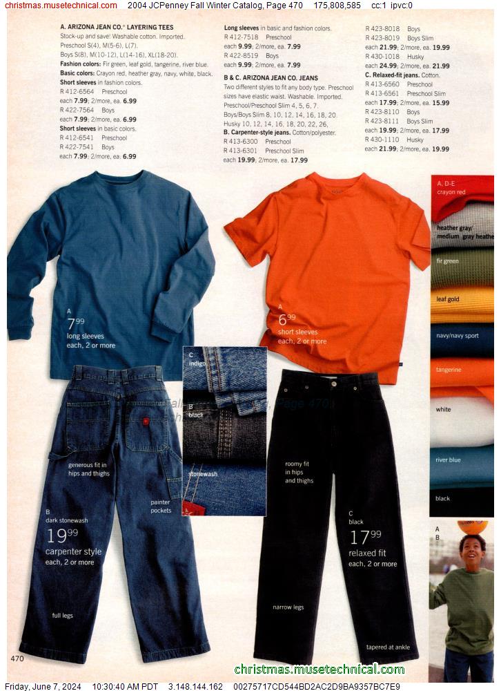 2004 JCPenney Fall Winter Catalog, Page 470
