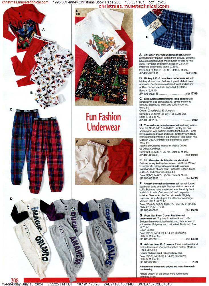 1995 JCPenney Christmas Book, Page 208