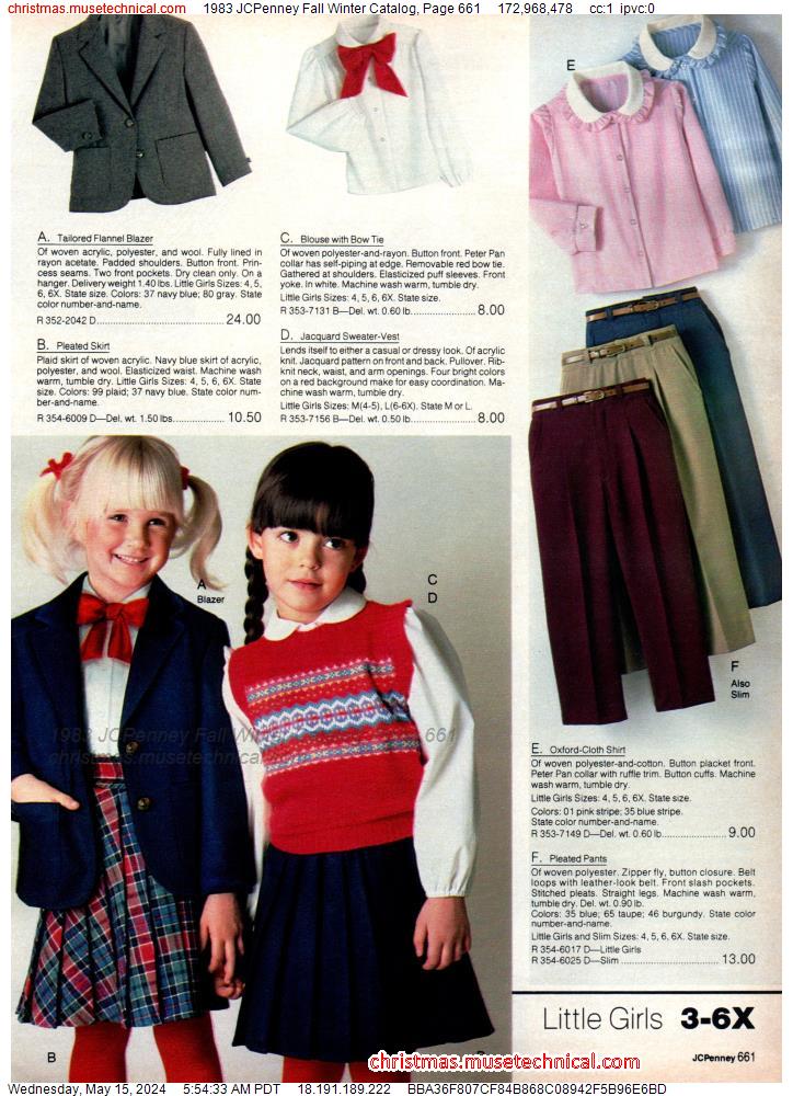 1983 JCPenney Fall Winter Catalog, Page 661