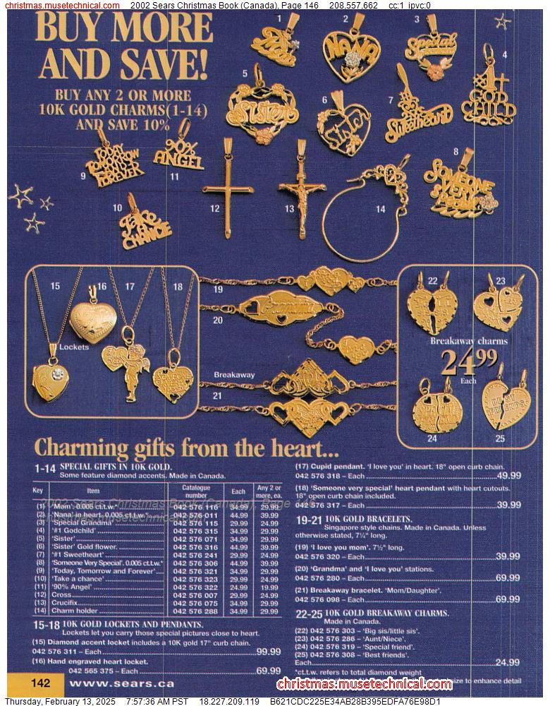 2002 Sears Christmas Book (Canada), Page 146