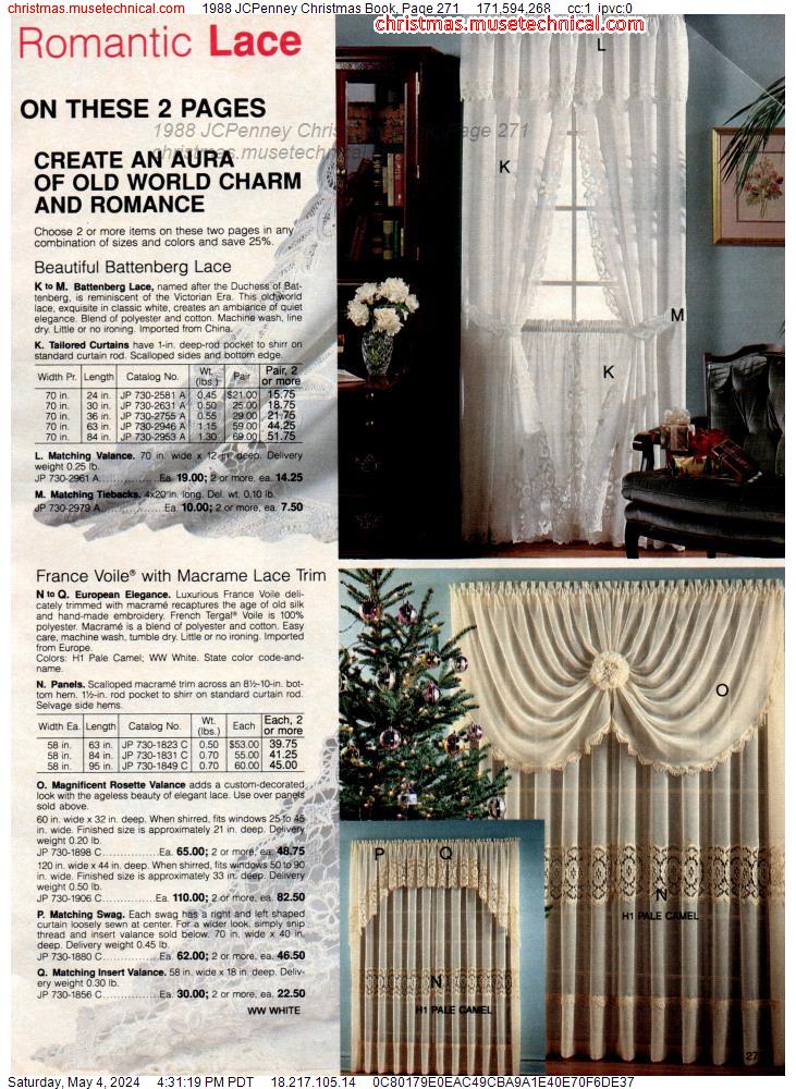 1988 JCPenney Christmas Book, Page 271