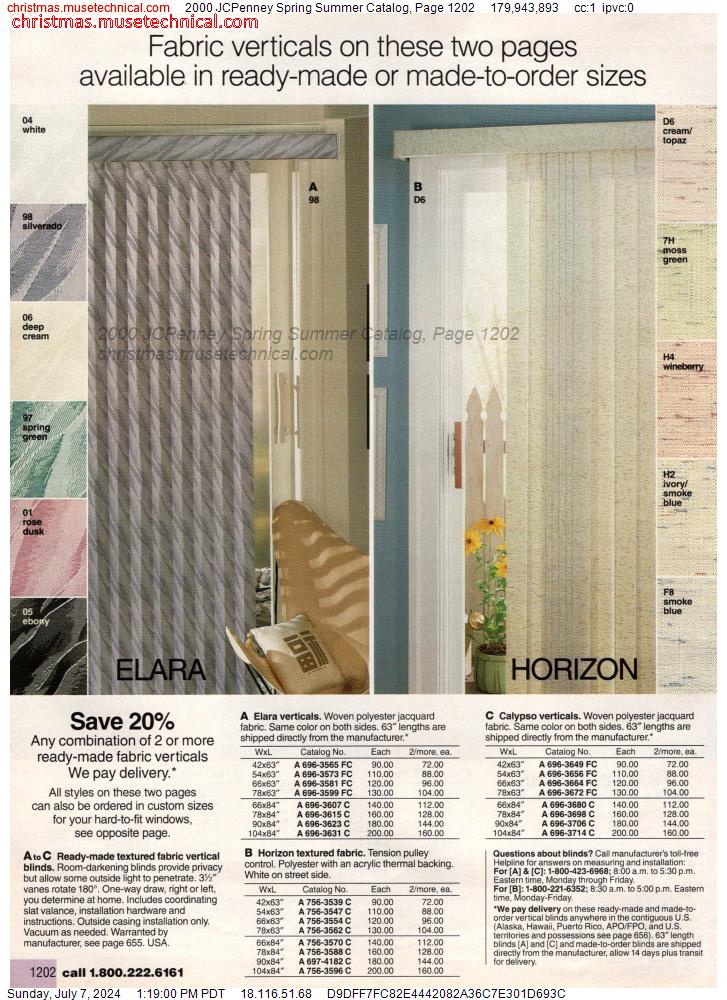 2000 JCPenney Spring Summer Catalog, Page 1202