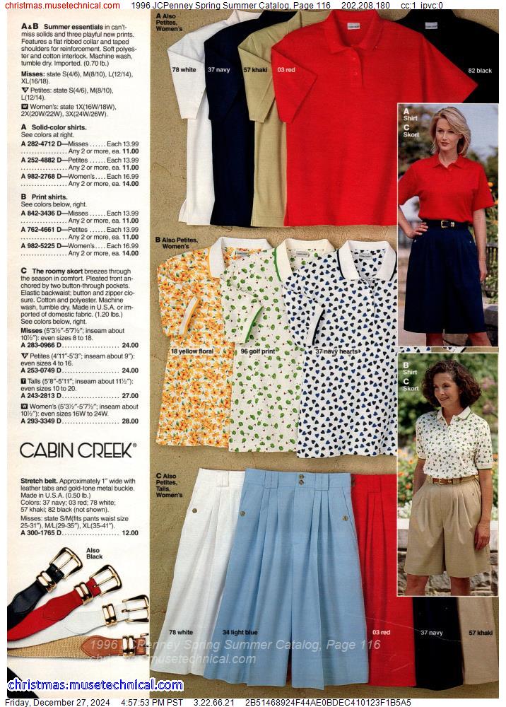 1996 JCPenney Spring Summer Catalog, Page 116