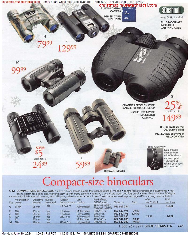 2010 Sears Christmas Book (Canada), Page 690