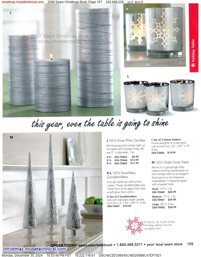 2008 Sears Christmas Book, Page 107