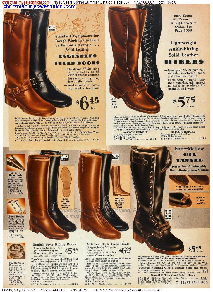 1940 Sears Spring Summer Catalog, Page 367