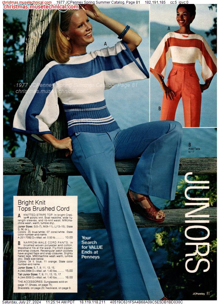 1977 JCPenney Spring Summer Catalog, Page 81