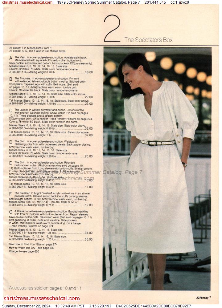 1979 JCPenney Spring Summer Catalog, Page 7