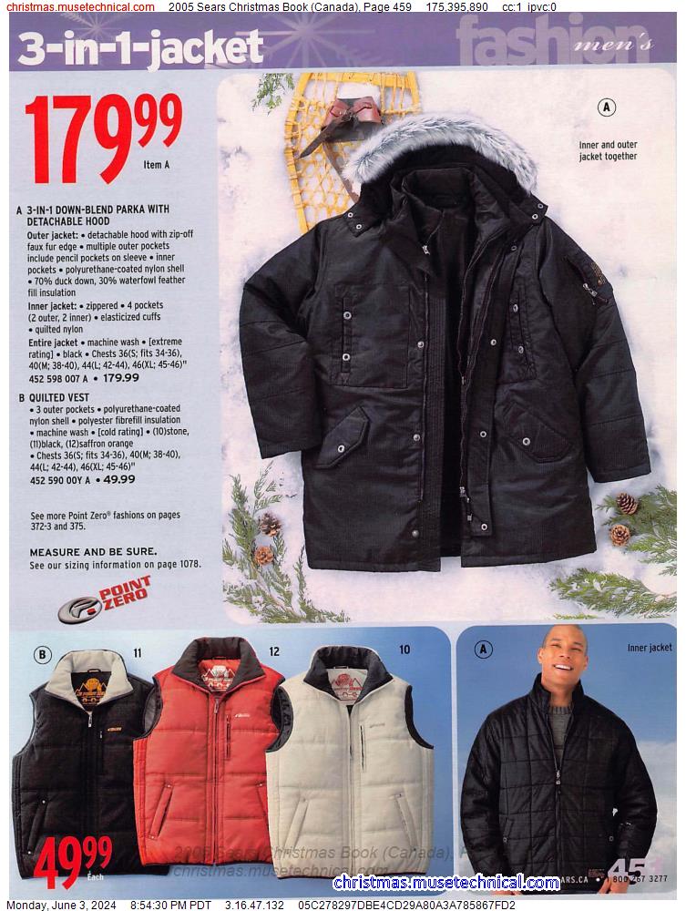 2005 Sears Christmas Book (Canada), Page 459