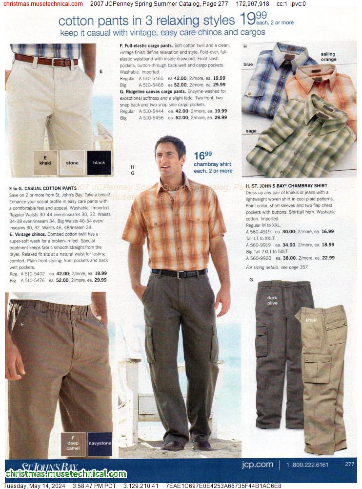 2007 JCPenney Spring Summer Catalog, Page 277