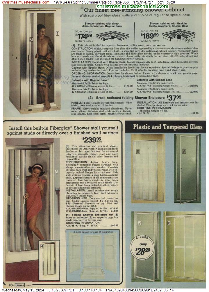 1976 Sears Spring Summer Catalog, Page 856
