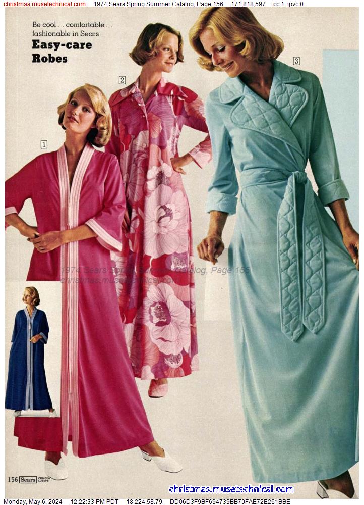 1974 Sears Spring Summer Catalog, Page 156