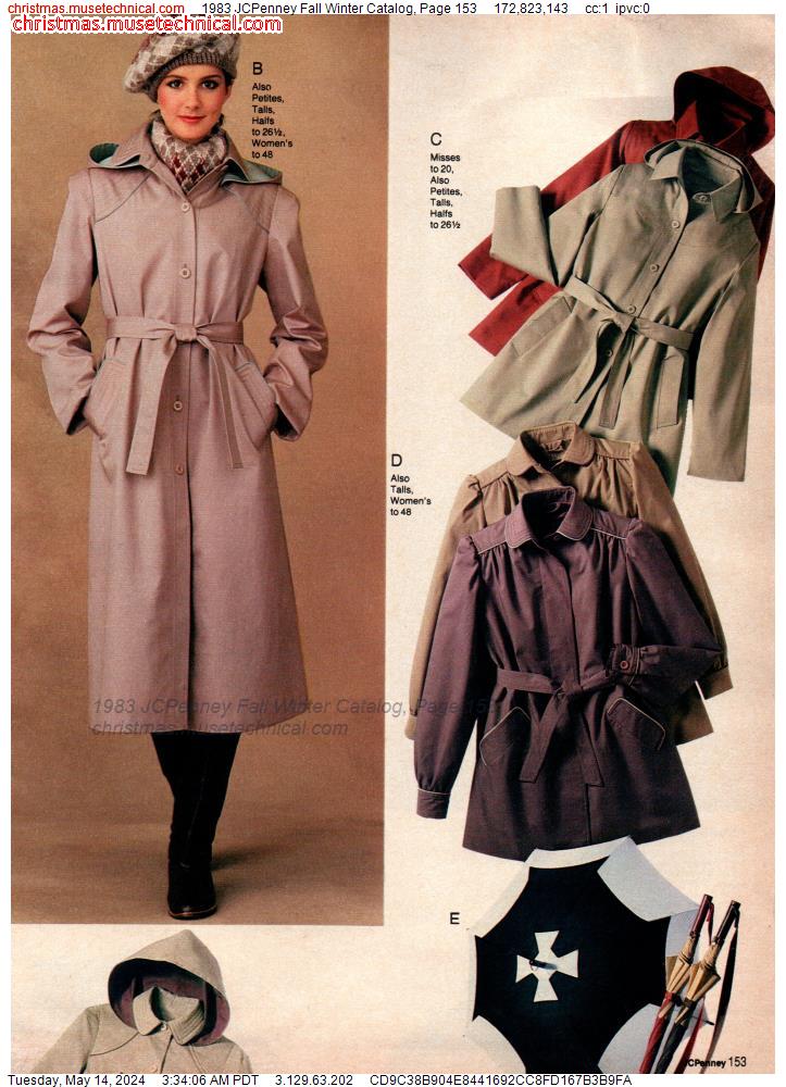 1983 JCPenney Fall Winter Catalog, Page 153