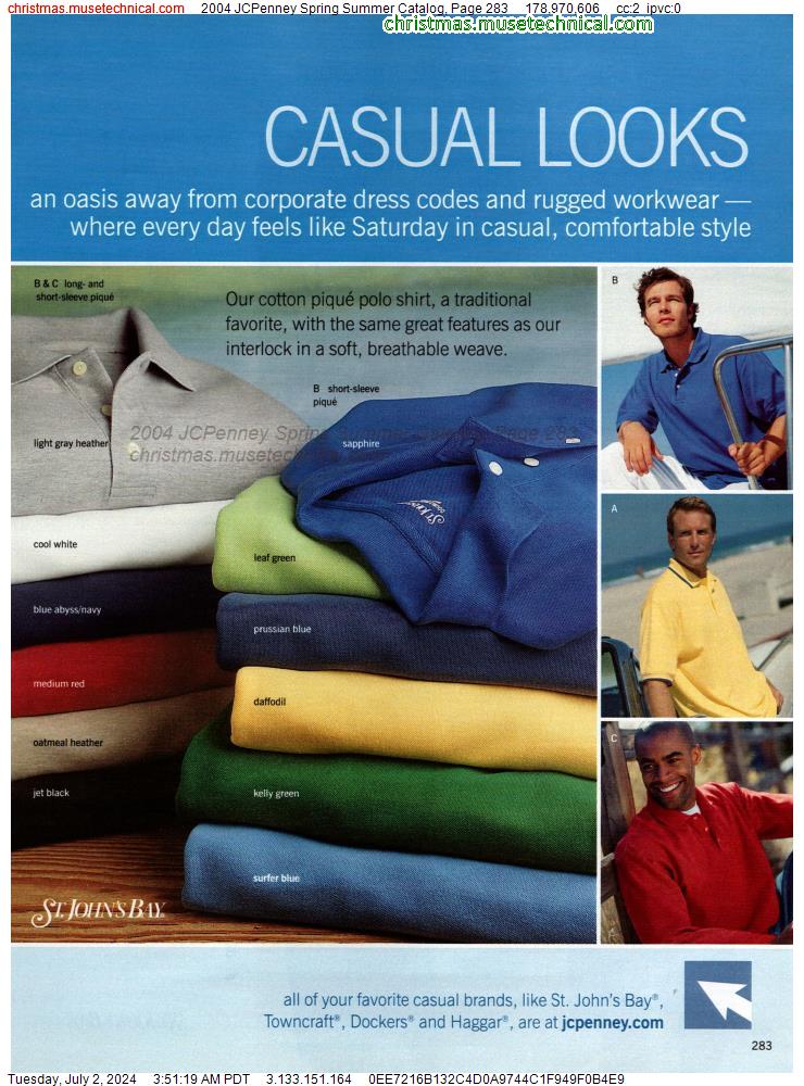 2004 JCPenney Spring Summer Catalog, Page 283