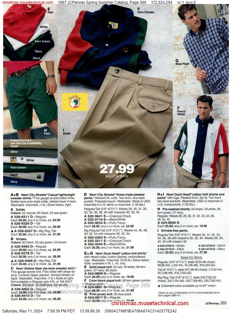 1997 JCPenney Spring Summer Catalog, Page 389