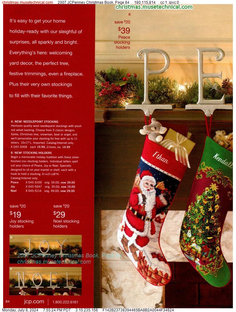 2007 JCPenney Christmas Book, Page 84