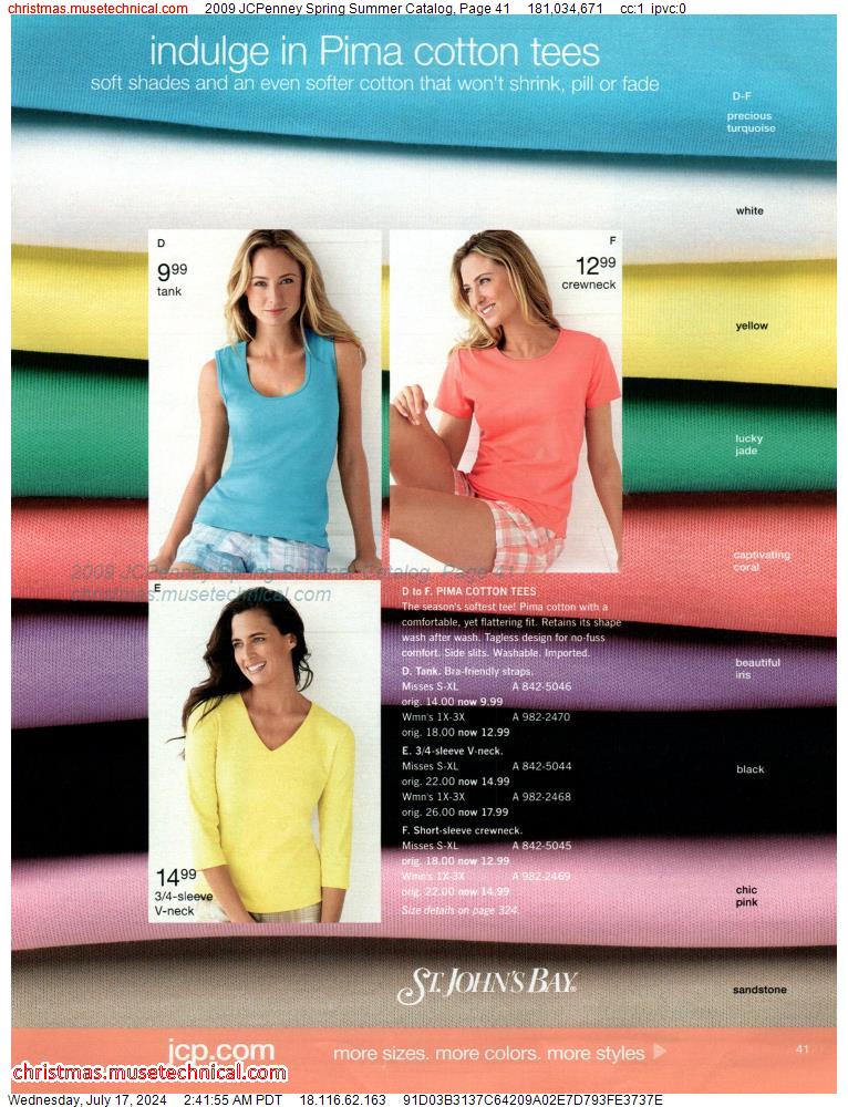 2009 JCPenney Spring Summer Catalog, Page 41
