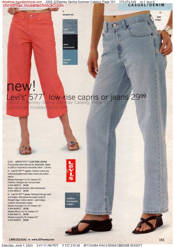 2002 JCPenney Spring Summer Catalog, Page 151
