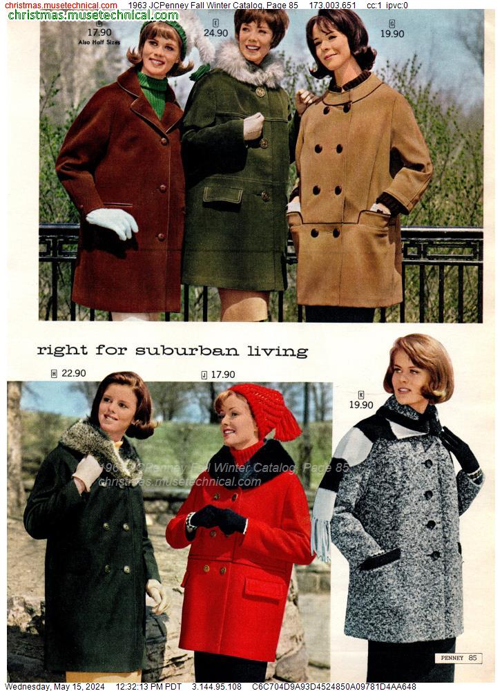 1963 JCPenney Fall Winter Catalog, Page 85