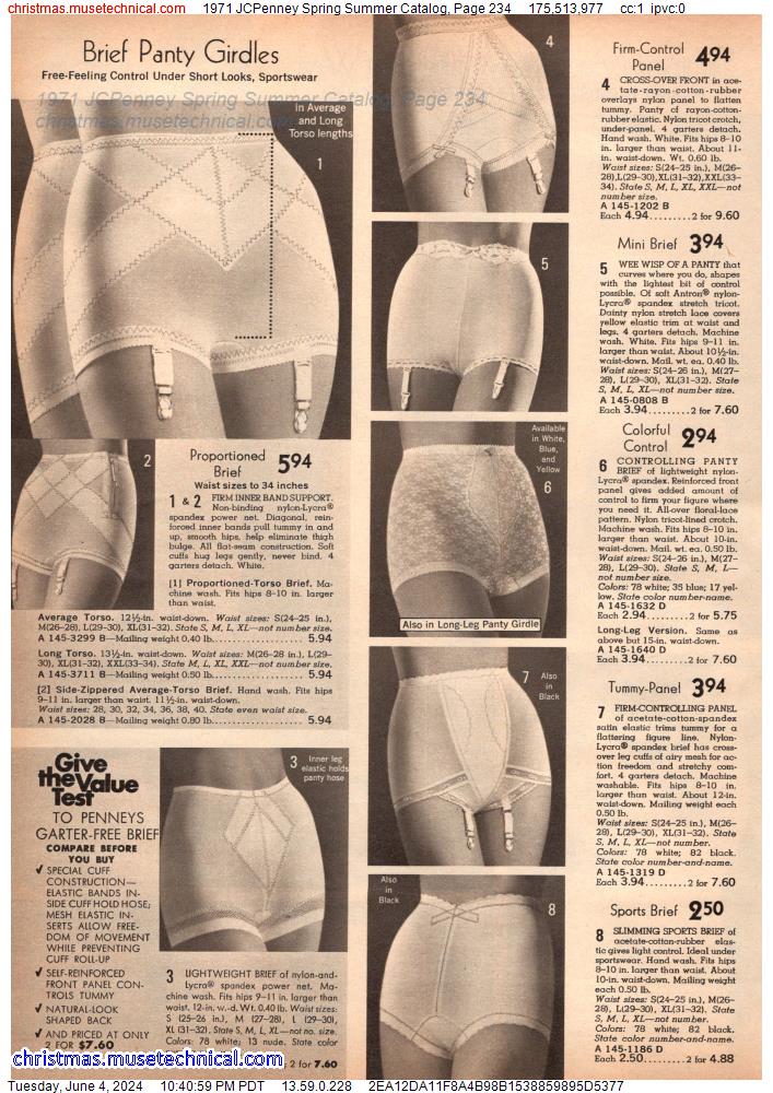 1971 JCPenney Spring Summer Catalog, Page 234