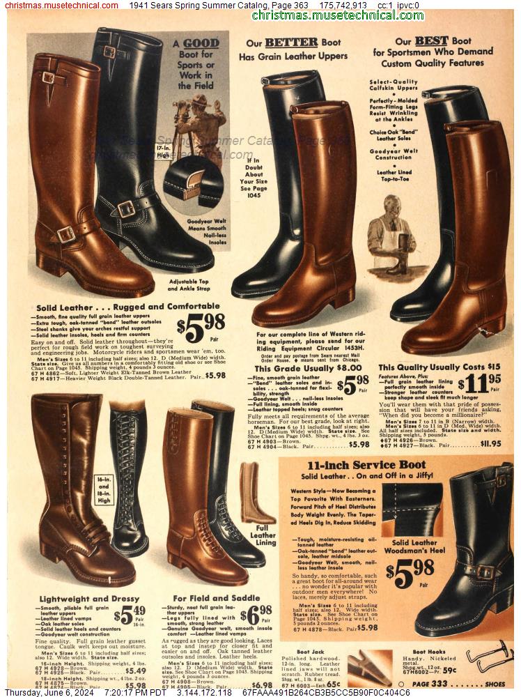 1941 Sears Spring Summer Catalog, Page 363
