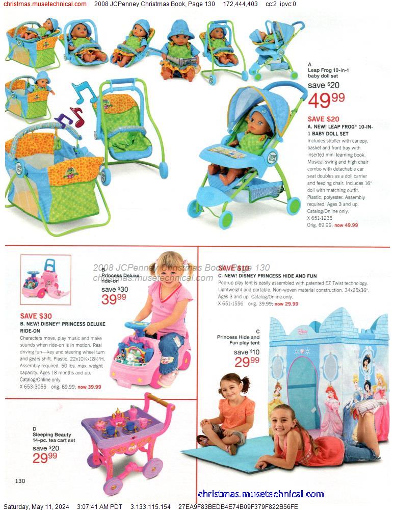 2008 JCPenney Christmas Book, Page 130