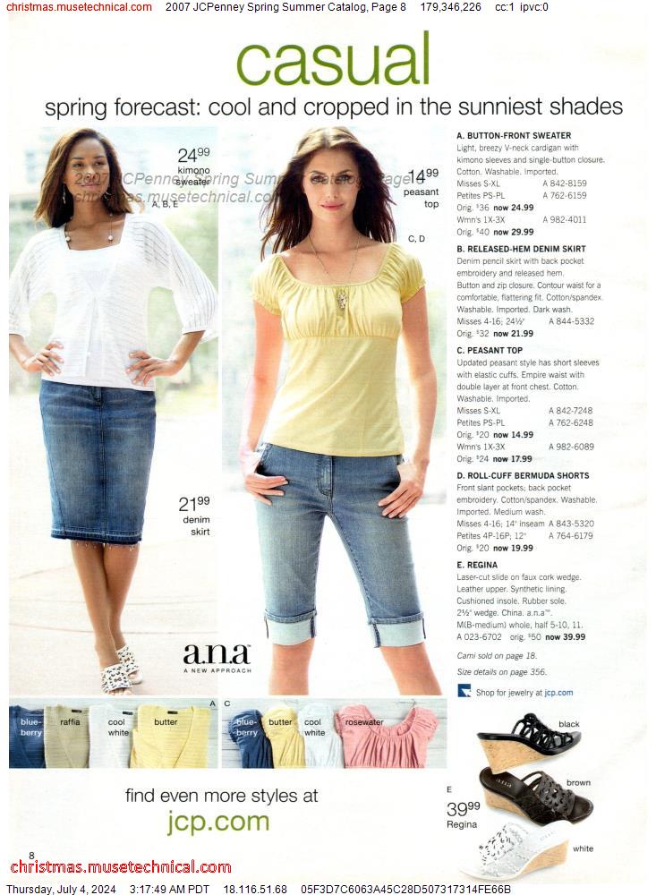 2007 JCPenney Spring Summer Catalog, Page 8