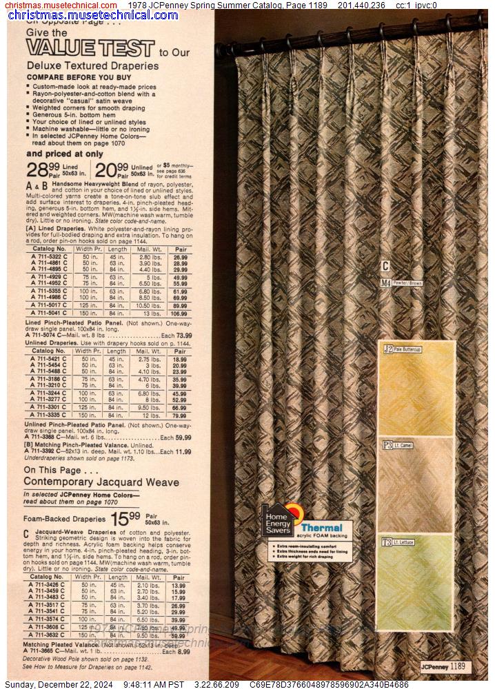 1978 JCPenney Spring Summer Catalog, Page 1189