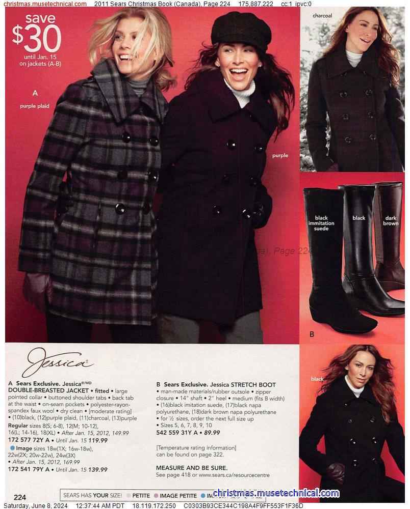 2011 Sears Christmas Book (Canada), Page 224