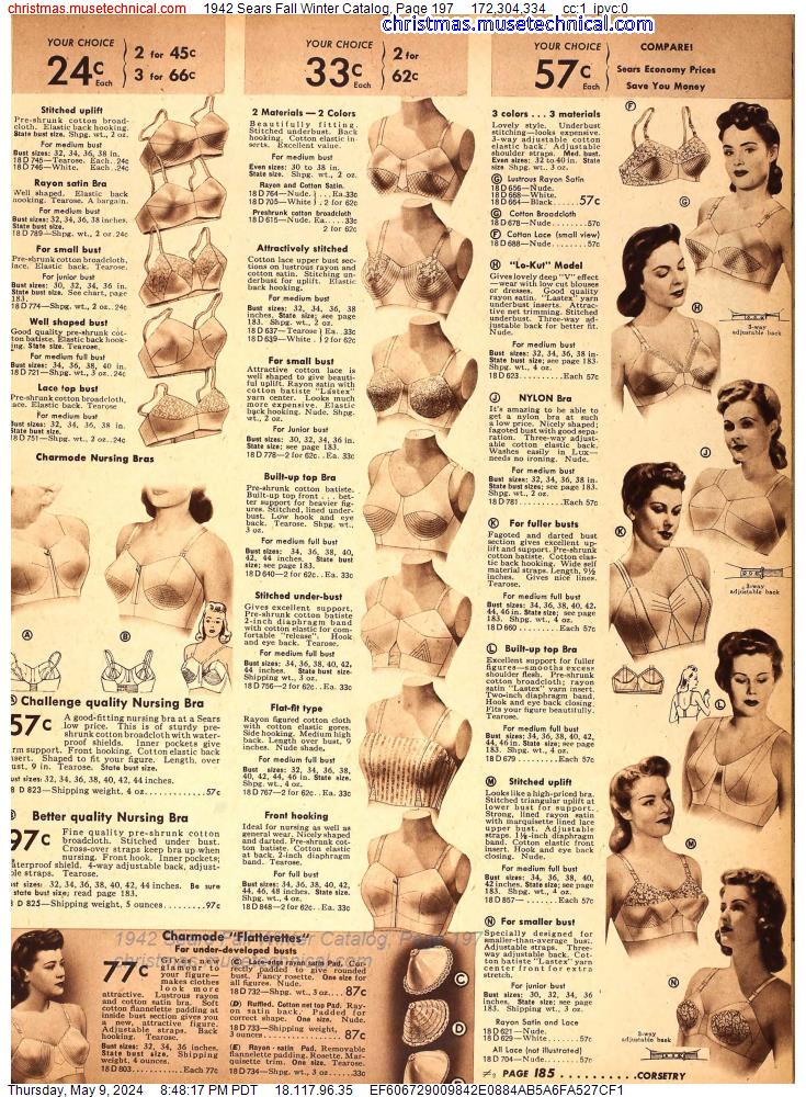 1942 Sears Fall Winter Catalog, Page 197