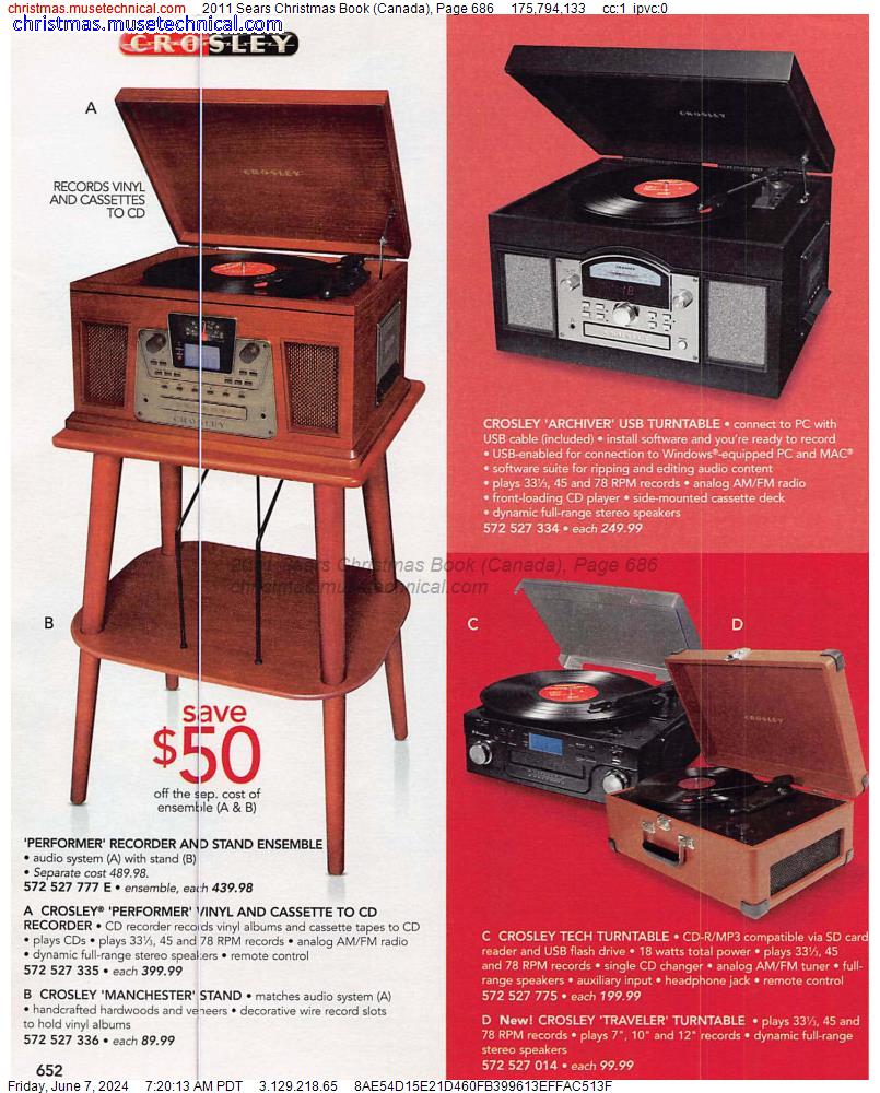 2011 Sears Christmas Book (Canada), Page 686