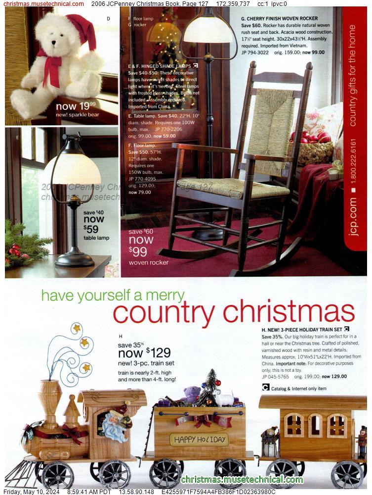 2006 JCPenney Christmas Book, Page 127