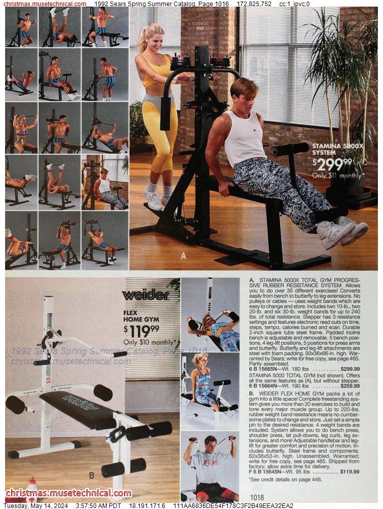 1992 Sears Spring Summer Catalog, Page 1016