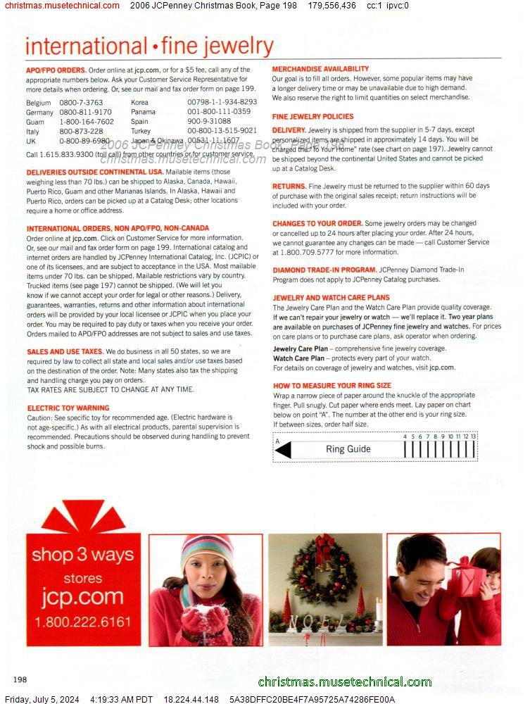 2006 JCPenney Christmas Book, Page 198