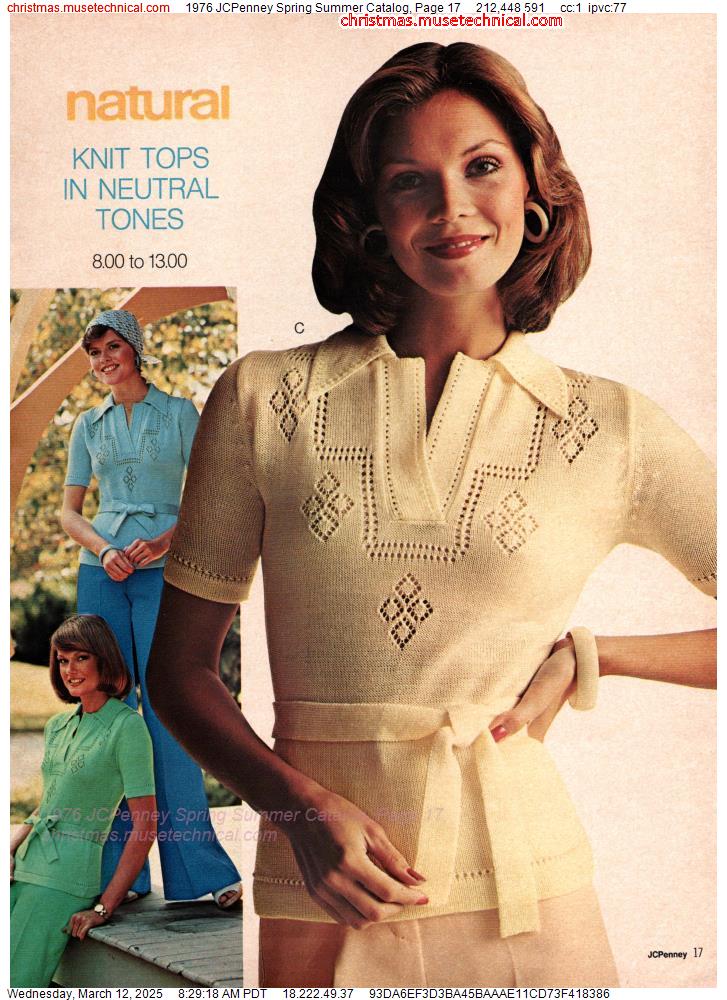 1976 JCPenney Spring Summer Catalog, Page 17