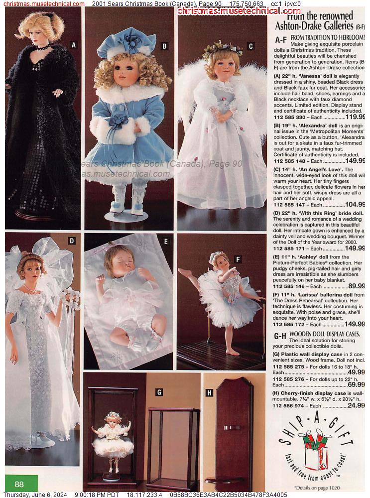 2001 Sears Christmas Book (Canada), Page 90