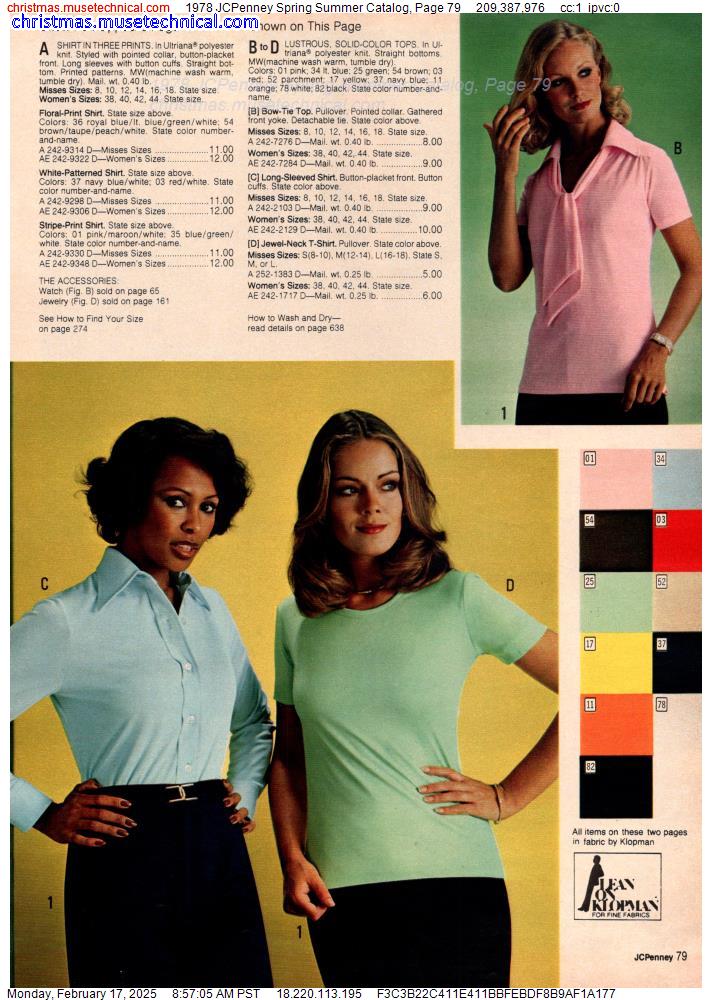 1978 JCPenney Spring Summer Catalog, Page 79