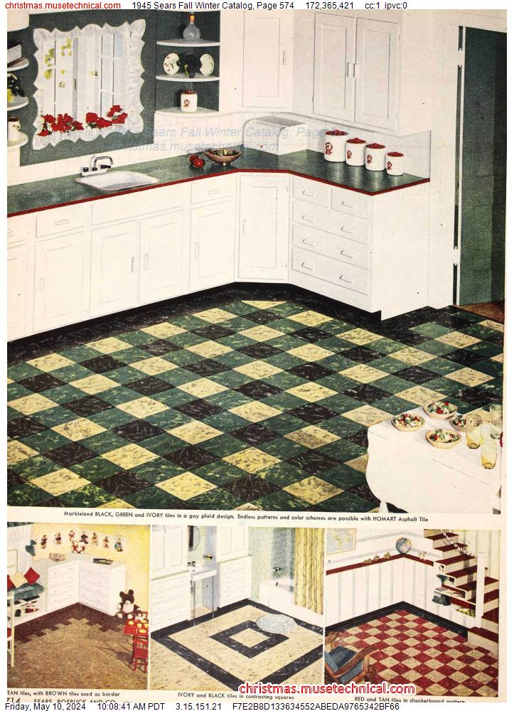 1945 Sears Fall Winter Catalog, Page 574