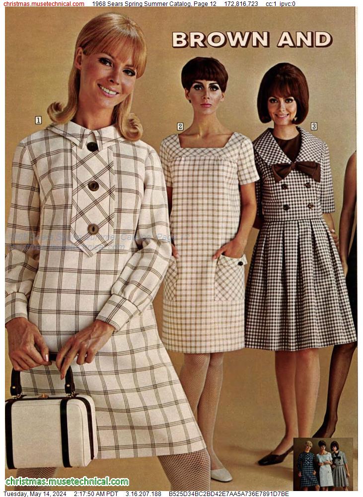 1968 Sears Spring Summer Catalog, Page 12