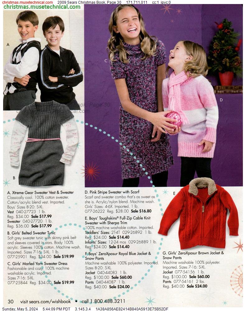 2009 Sears Christmas Book, Page 30