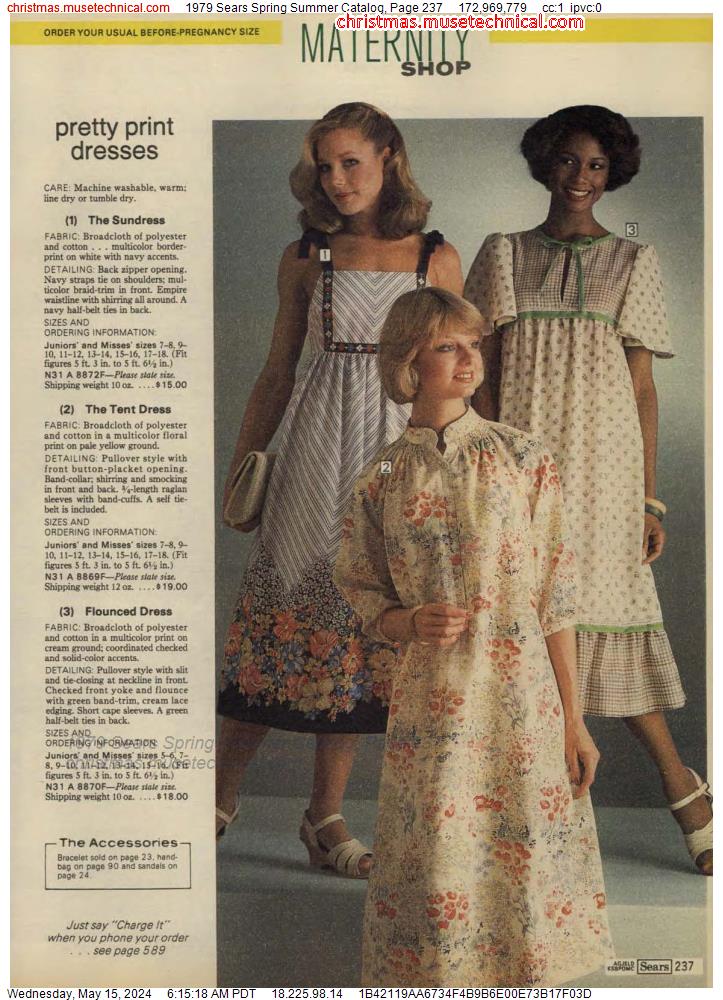 1979 Sears Spring Summer Catalog, Page 237