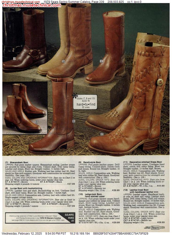 1979 Sears Spring Summer Catalog, Page 339