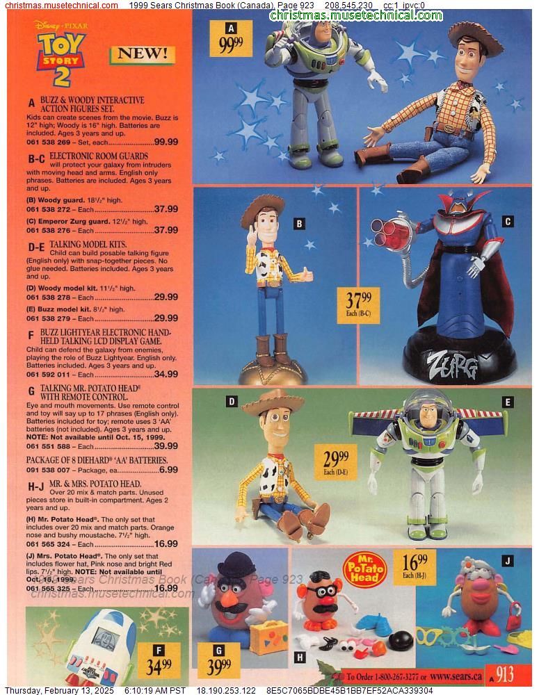 1999 Sears Christmas Book (Canada), Page 923