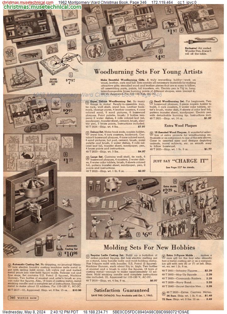 1962 Montgomery Ward Christmas Book, Page 346