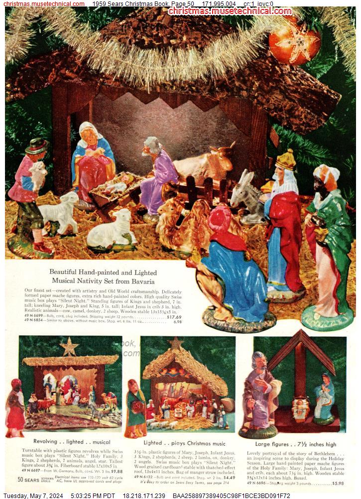 1959 Sears Christmas Book, Page 50