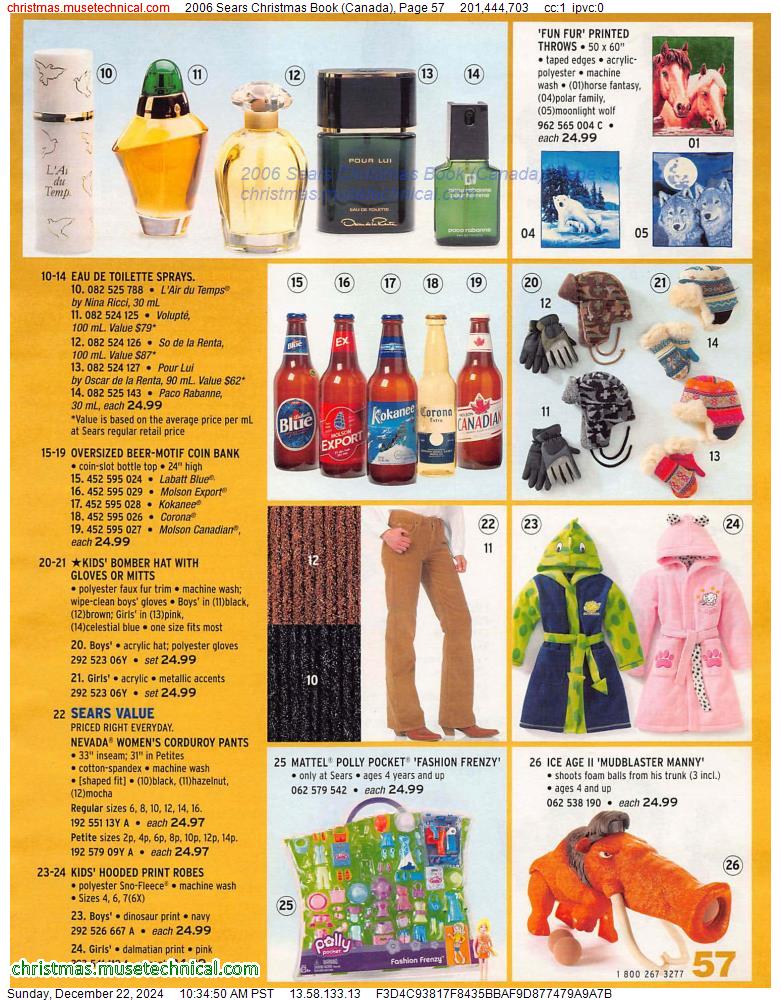 2006 Sears Christmas Book (Canada), Page 57